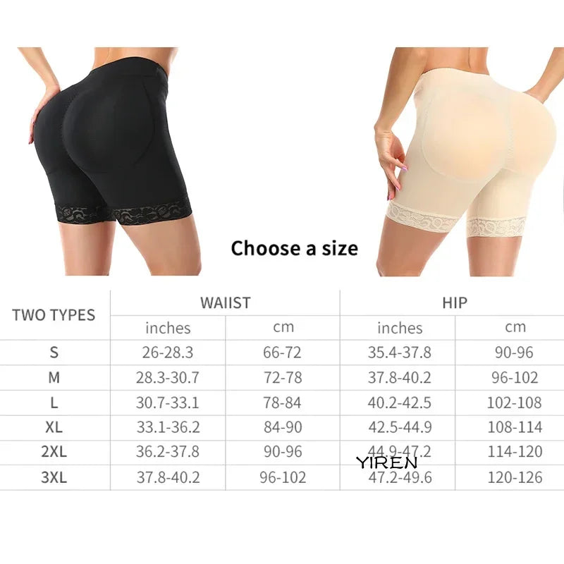 3D Butt Lifter Shorts Padded Hip Enhancer Panties for Instant Curves Seamless Body Shaper Underwear Women Big Booty Enhancement