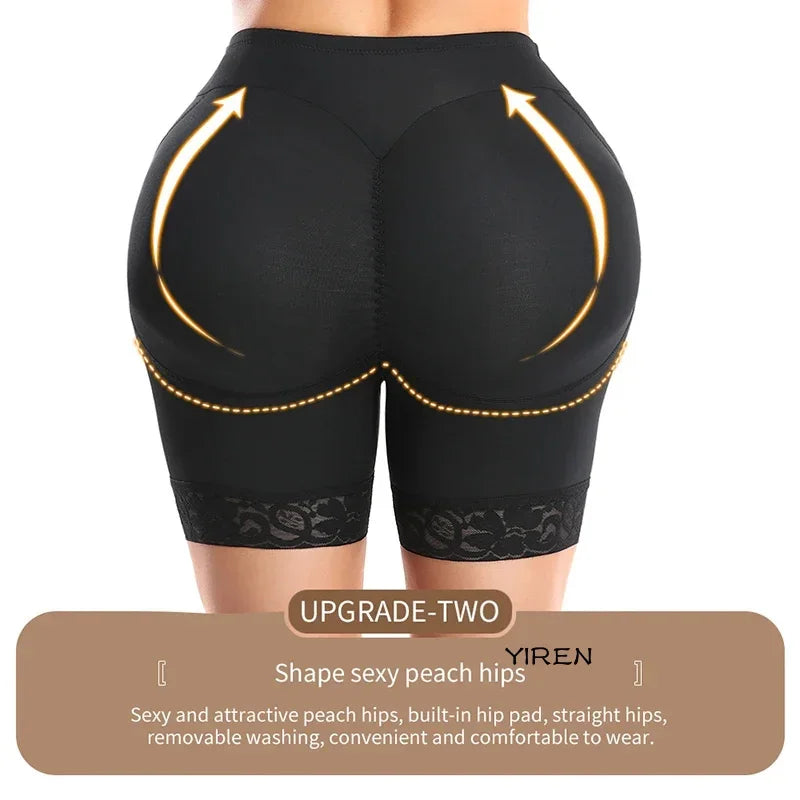 3D Butt Lifter Shorts Padded Hip Enhancer Panties for Instant Curves Seamless Body Shaper Underwear Women Big Booty Enhancement