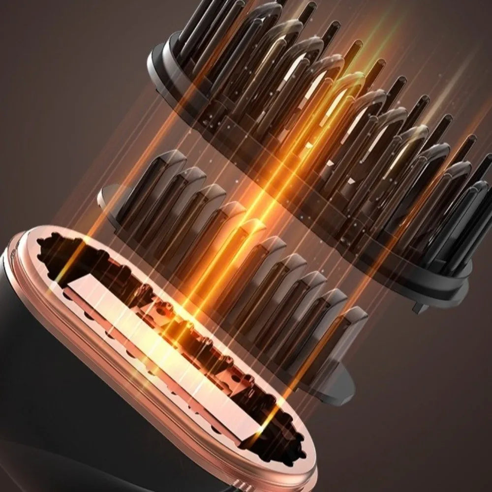Mini Electric Heating Hair Straightener Brush Portable Hairdressing Tool Cordless Hair Straightener Comb Rechargeable